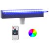 vidaXL Vesiputous RGB LED-valoilla akryyli 45 cm