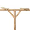 vidaXL Bambupergola 385x40x205 cm