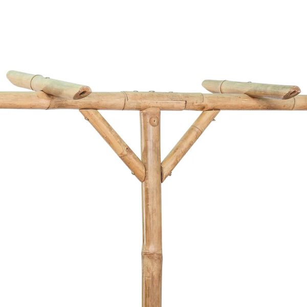 vidaXL Bambupergola 385x40x205 cm