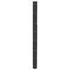 vidaXL Rikkaruohomatto musta 1,5x25 m PP