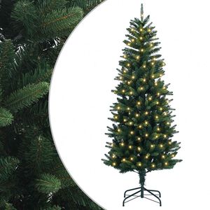 vidaXL Salkomallinen tekoinen joulukuusi 120 cm 150 LEDi&auml;