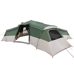 vidaXL Perhe Teltta katolla Vihre&auml; 833 x 585 x 216 cm taffeta