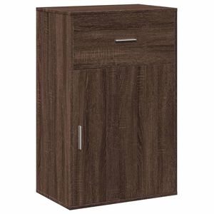 vidaXL Kenk&auml;kaappi ruskea tammi 56,5x39x90 cm tekninen puu