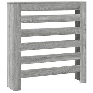 vidaXL L&auml;mp&ouml;patterin suoja harmaa Sonoma 78x20x82 cm tekninen puu