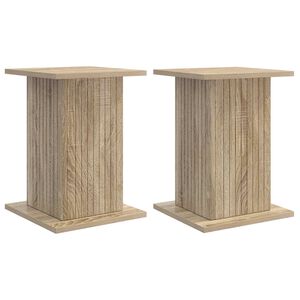 vidaXL Kasviteline 2 pcs Sonoma-tammi 30,5 x 30 x 43 cm Tekninen puu