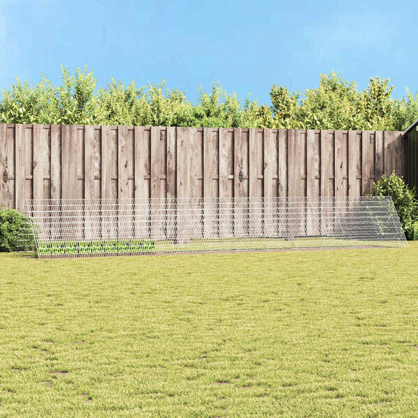 vidaXL Kaniinihäkki Hopea 215 x 100 x 85 cm Galvanoitu teräs