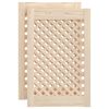 vidaXL Kaapin ovet ristikkomuotoilu 2 kpl 39,5x61,5 cm t&auml;ysi m&auml;nty