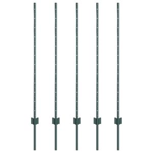 vidaXL Aitalatu 5 pcs Vihre&auml; 120 cm Ter&auml;s