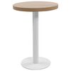 vidaXL Bistrop&ouml;yt&auml; vaaleanruskea 60 cm MDF