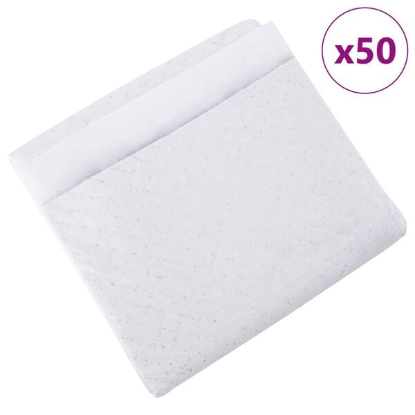 vidaXL Lemmikkikoulutuspadi Yksivärinen 50 pcs 60 x 45 cm