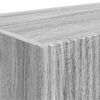 vidaXL TV-seinäkaappi Harmaa Sonoma 60 x 31 x 29.5 cm Tekninen puu