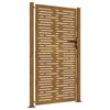 vidaXL Puutarhaportti 100x175 cm Corten-ter&auml;s neli&ouml;nmuotoinen