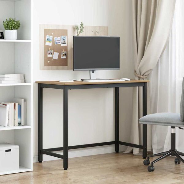 vidaXL P&ouml;yt&auml; Artisan tammi 80 x 50 x 76,5 cm Kehitetty puu ja ter&auml;s