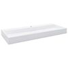 vidaXL Pesuallas 120x46x11 cm mineraali-/marmorivalu valkoinen