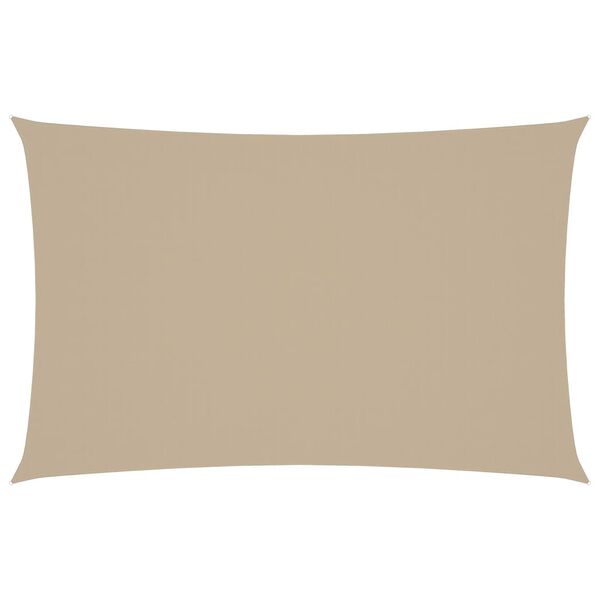 vidaXL Aurinkopurje Oxford-kangas suorakaide 4x7 m beige