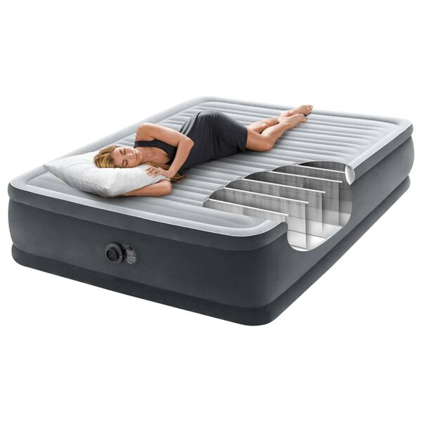 Intex Ilmas&auml;nky Dura-Beam Deluxe Comfort Plush Queen 152x203x46 cm