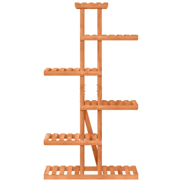 vidaXL Kukkateline 75x25x140,5 cm t&auml;ysi kuusi