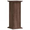 vidaXL Kasviteline ruskea tammi 33x33x80 cm tekninen puu
