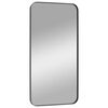 vidaXL Sein&auml;peili musta 40x80 cm suorakulmio