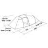 Easy Camp Tunneliteltta Magnetar 400 4 hengelle rustiikkisen vihre&auml;