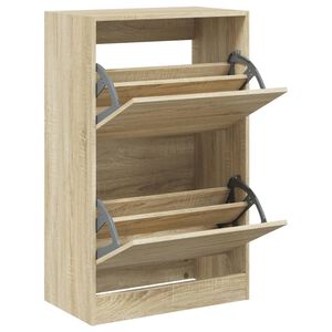 vidaXL Kenk&auml;kaappi Sonoma-tammi 60x34x96,5 cm tekninen puu