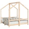 vidaXL Lasten s&auml;ngynrunko 2x(70x140) cm t&auml;ysi m&auml;nty