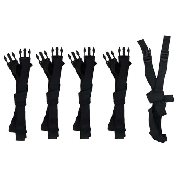 vidaXL Veneensuoja sininen 760x350x40 cm