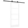 vidaXL Liukuovi ORKDAL 83 x 202 cm T&auml;ysi m&auml;nty ja lasi