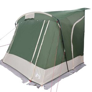 vidaXL Takaluukkuteltta hengelle 285 x 255 x 245 cm Vihre&auml; taffeta