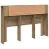 vidaXL P&auml;&auml;tykaappi Artisan Oak 160x18,5x103,5 cm Puu