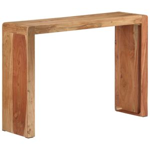 vidaXL Konsolip&ouml;yt&auml; 110x30x76 cm t&auml;ysi akaasiapuu