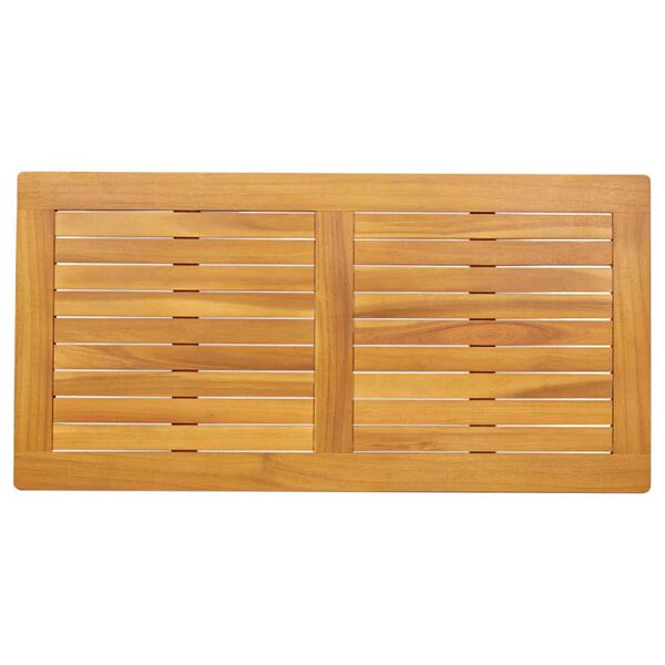 vidaXL P&ouml;yt&auml;levy Ruskea 100 x 50 x 2 cm Tihe&auml; akasiapuu