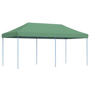 vidaXL Taitettava pop-up juhlateltta vihre&auml; 580x292x315 cm