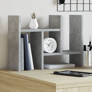 vidaXL P&ouml;yd&auml;n j&auml;rjest&auml;j&auml; betoninharmaa 34,5x15,5x35,5 cm tekninen puu