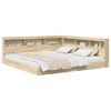 vidaXL Kirjahylly S&auml;nky Sonoma tammi 6FT Super King Size Tekninen puu