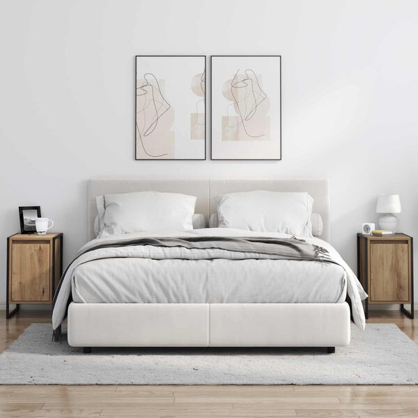 vidaXL Y&ouml;p&ouml;yt&auml; Taidekoivu 39,5 x 30 x 50 cm Tekninen puu