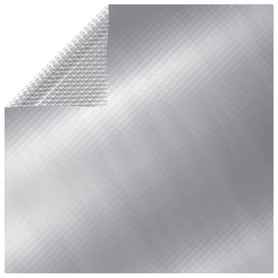 vidaXL Uima-altaan suoja hopea 732x366 cm PE