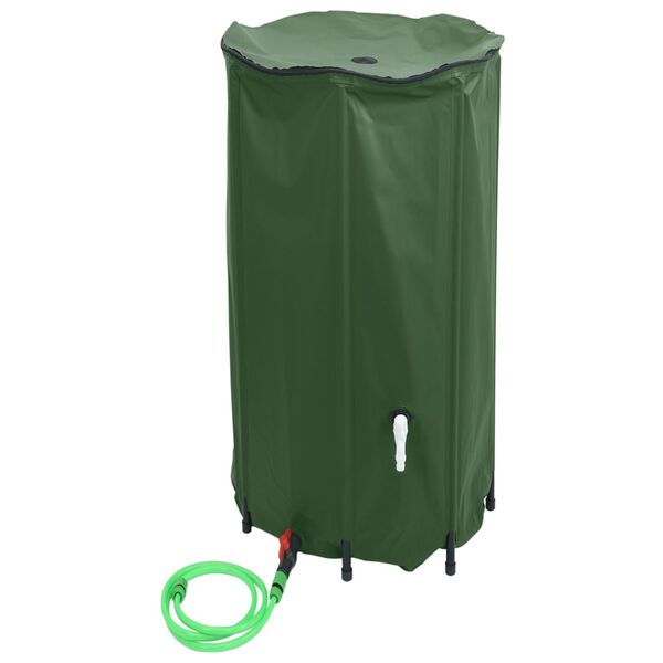 vidaXL Taitettava vesis&auml;ili&ouml; hanalla 380 l PVC