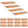 vidaXL Portaiden p&auml;&auml;llysteet 16 kpl 80 x 25 x 2 cm Lakka