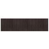 vidaXL Matto suorakaide tummanruskea 80x300 cm bambu