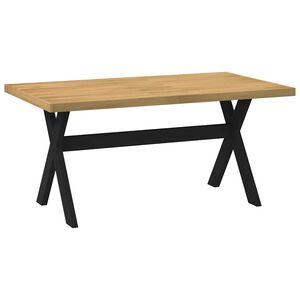 vidaXL ruokap&ouml;yt&auml; NOAIN X-muotoiset jalat 160x90x75 cm