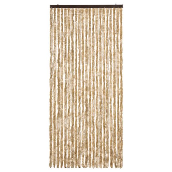 vidaXL Hyönteisverho beige 90x200 cm Chenille