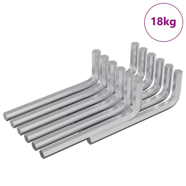 vidaXL Kuusioavain 1800 pcs Hopea 32 x 86 mm Ter&auml;s