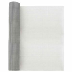 vidaXL Verkkoruudun 40 x 2000 cm 18 mesh Ruostumaton ter&auml;s 304 Hopea