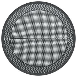 vidaXL Ulkomatto ARAKIL harmaa &Oslash;120 cm PP
