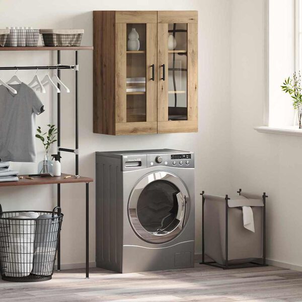 vidaXL Sivup&ouml;yt&auml; Artisan tammi 69,5 x 34 x 90 cm Tekninen puu