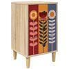 vidaXL Y&ouml;p&ouml;yt&auml;kaappi ESSEN Sonoma-tammi 36 x 33 x 60 cm Tekninen puu