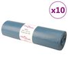 vidaXL Roskapussit 100 kpl sininen 240 l