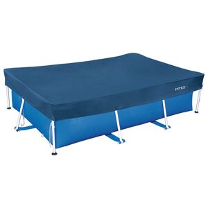 INTEX INTEX Uima-altaan kansi 300 x 200 cm Suorakaide PVC ja PET