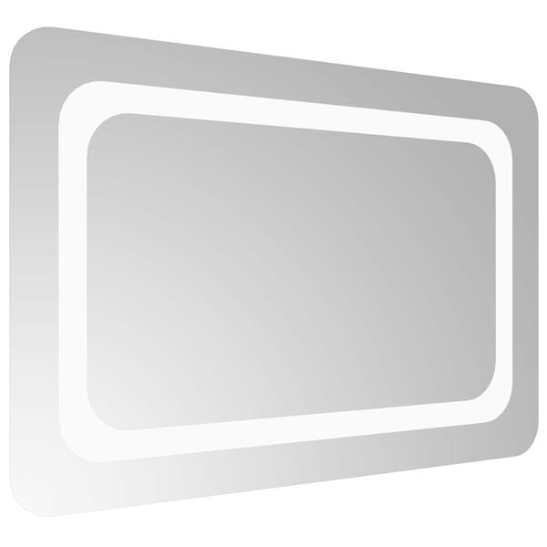vidaXL Kylpyhuoneen LED-peili 60x40 cm